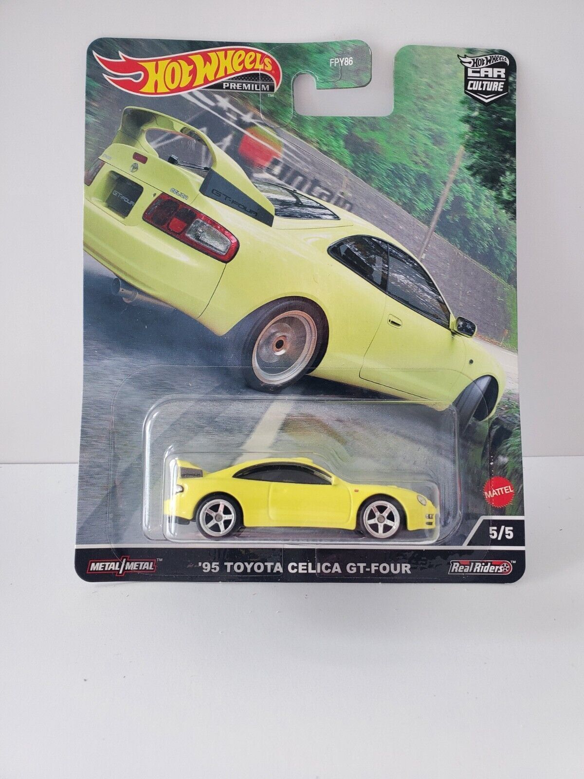 2022 Hot Wheels '95 Toyota Celica GT-Four - Mountain Drifters Series Premium