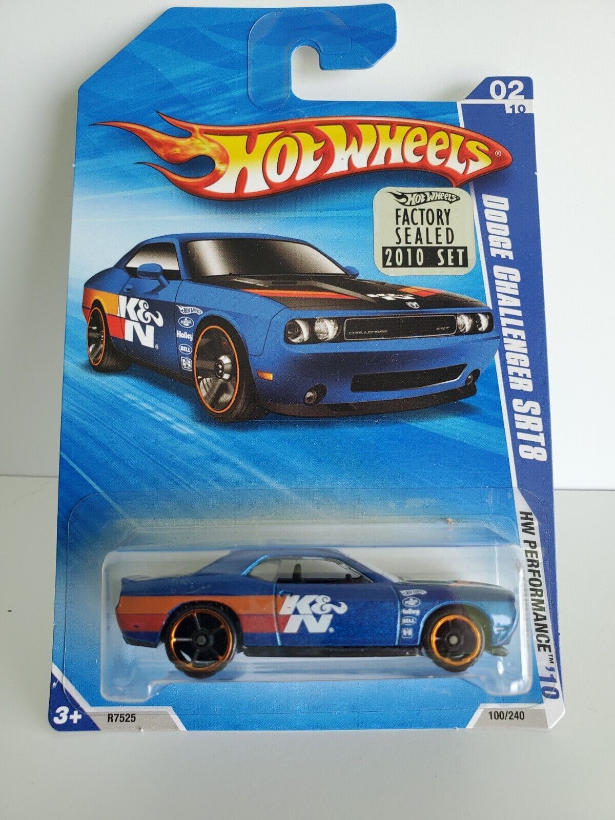 2010 Hot Wheels Dodge Challenger SRT8 - 2010 Factory Sealed Set Card! Rare!