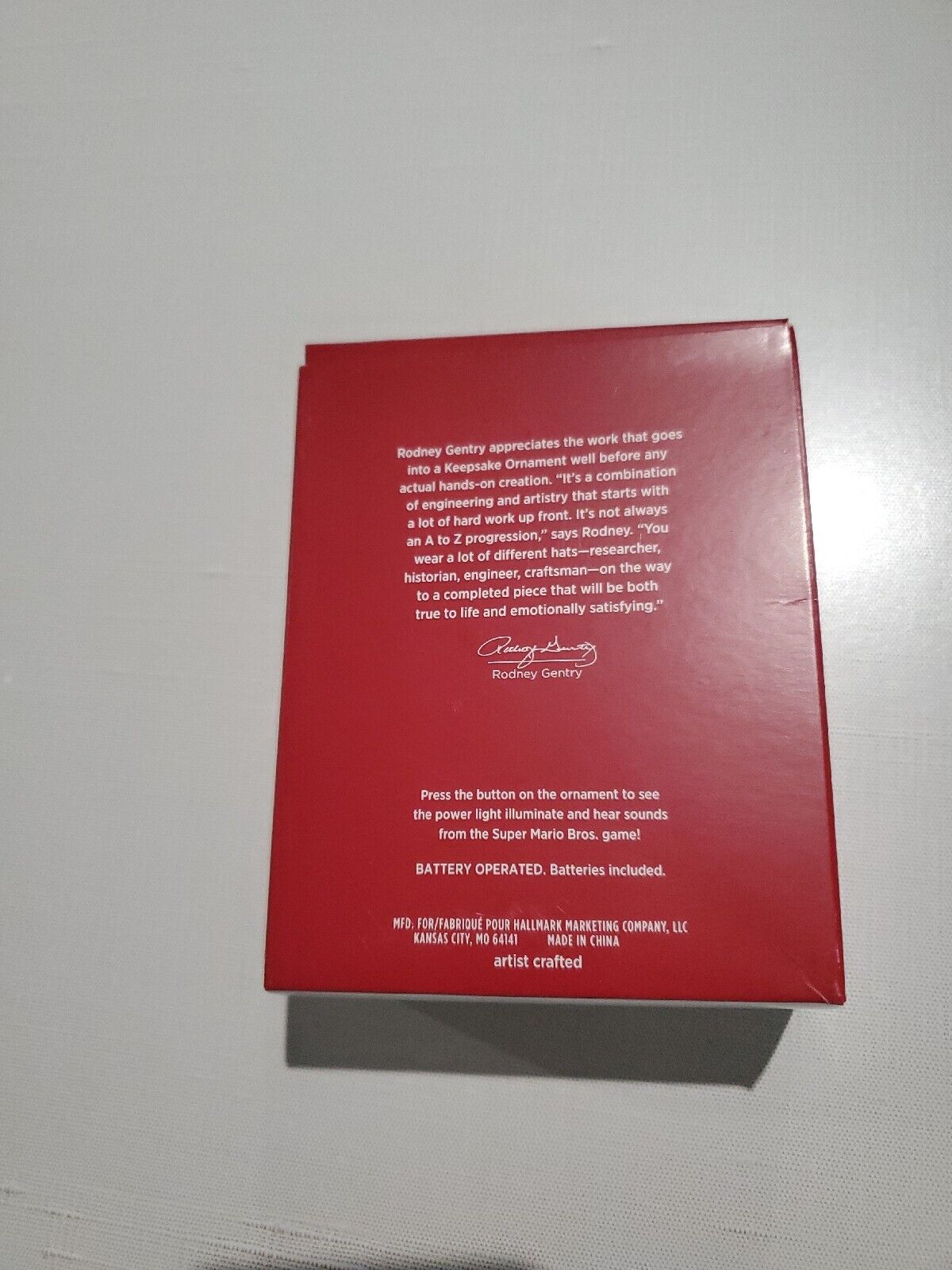 2020 Hallmark Nintendo Entertainment System NES Console Christmas Ornament NEW