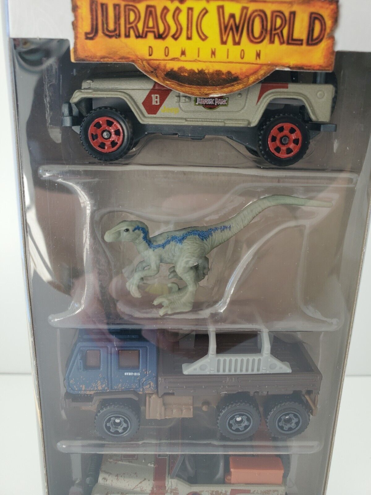 2022 Matchbox Jurassic World Park Total Terrain Adventures - 5 pack