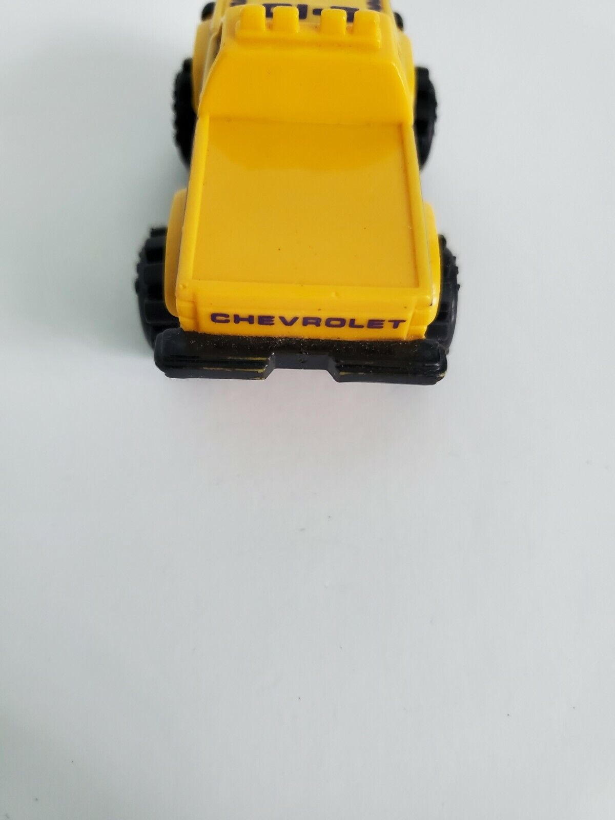 Schaper Stomper 4x4 Toy Truck Chevrolet S-10 Yellow made in Hong Kong 