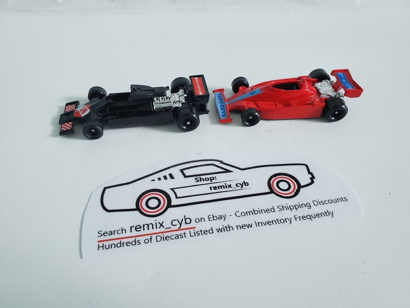 Road Champs Formula 1 Grand Prix "Tornado & Tuff Guys" - Lot of 2 - Hong Kong