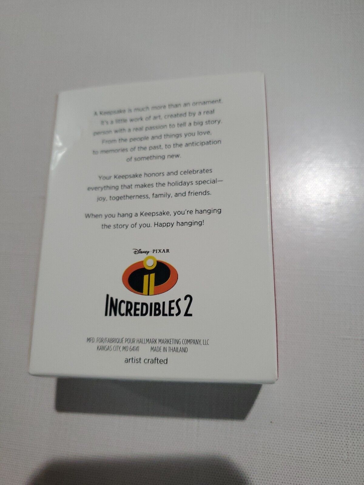 2019 Hallmark Keepsake Jack-Jack DISNEY Pixar Incredibles 2 Christmas Ornament
