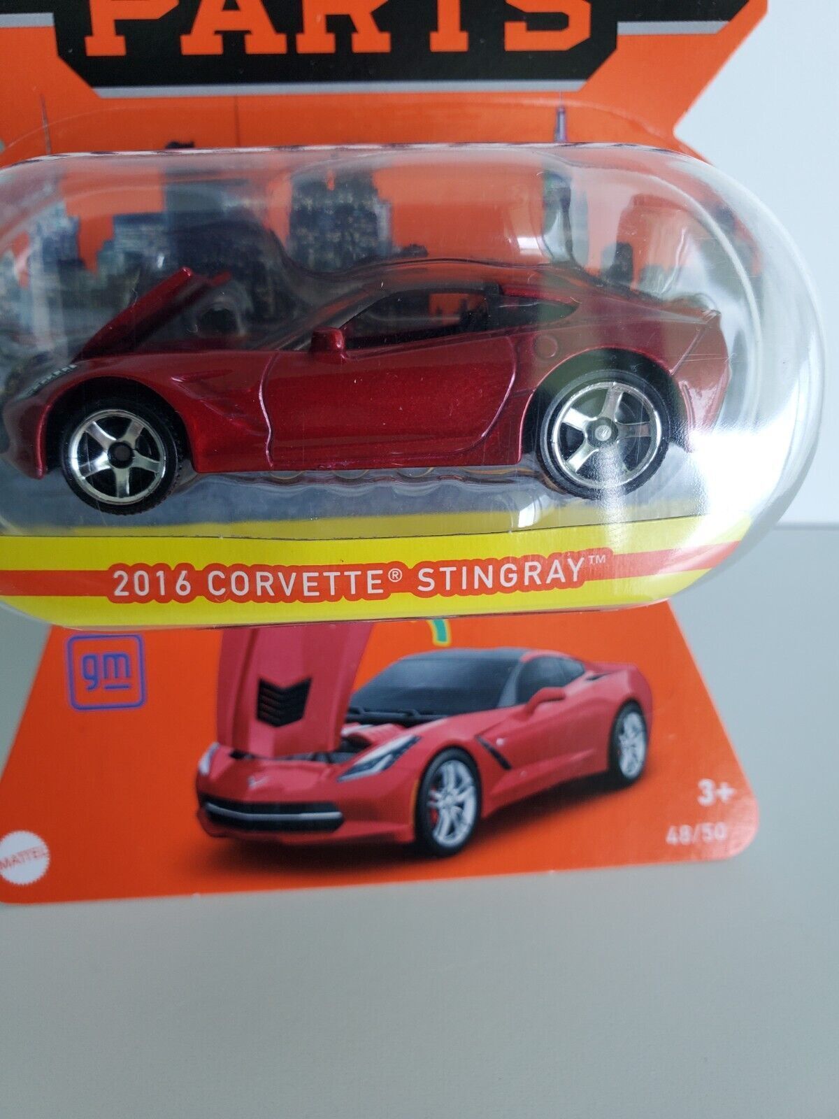 2022 Moving Parts Matchbox -  Red 2016 Corvette Stingray