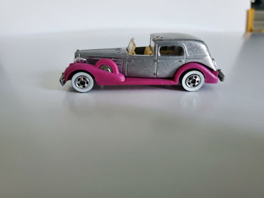 1981 Hot Wheels 1935 '35 Classic Caddy Limo - Purple/Silver - Malaysia 