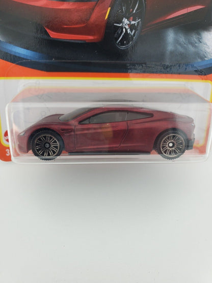 2022 Matchbox Tesla Roadster Crimson Red 4/100