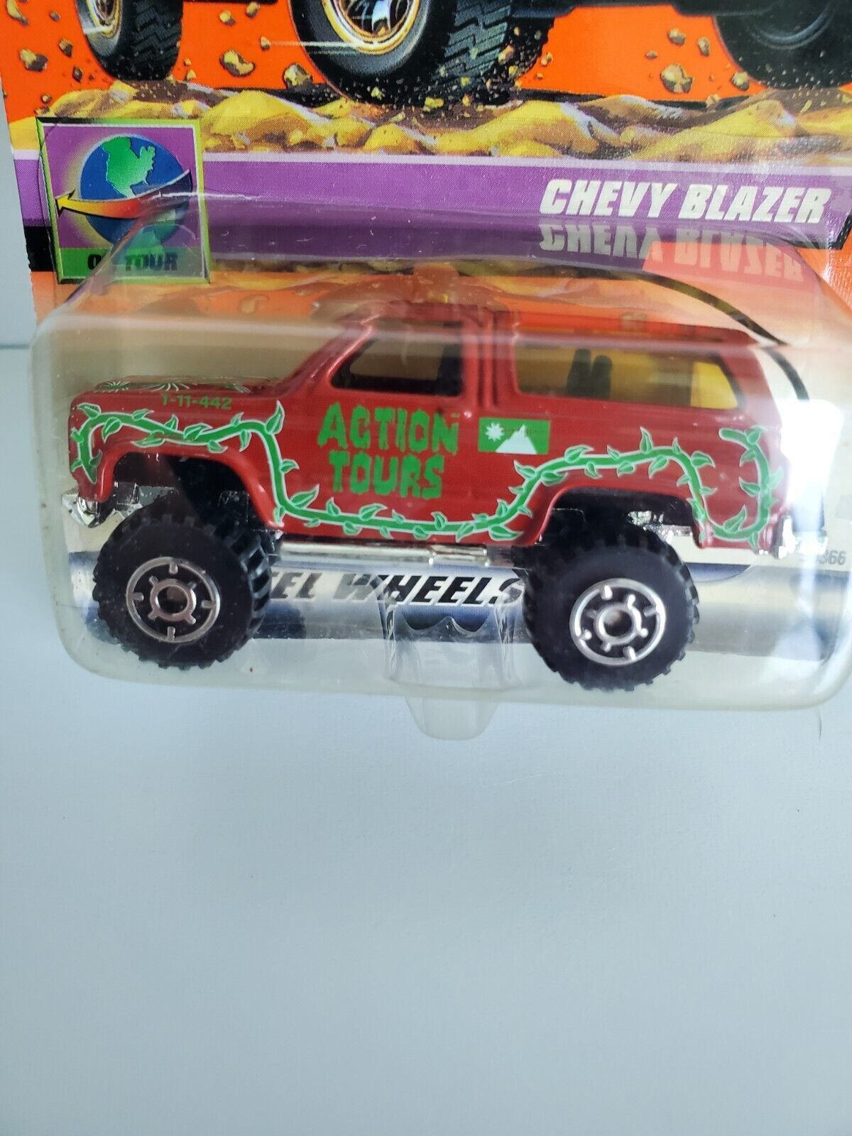 1999 Matchbox 1989 Chevy Blazer 4x4 Truck Action Tours #71