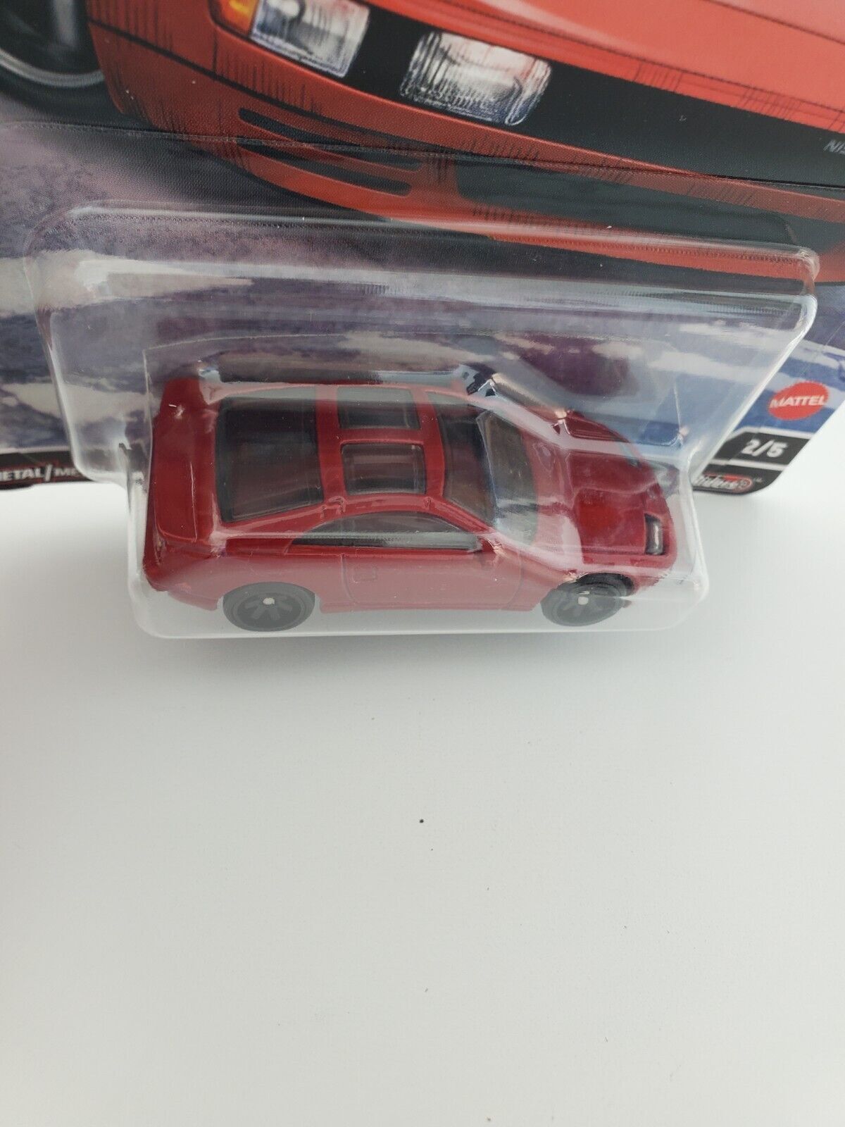 2022 Hot Wheels Nissan 300zx Twin Turbo - Red - Ronin Run Premium w/Real Riders