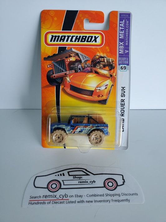 2008 Matchbox Land Rover SVX #69 MBX Metal