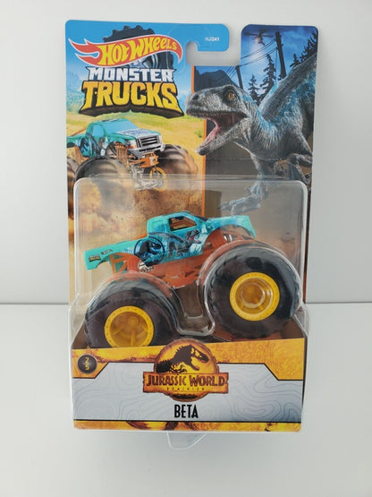 2022 Hot Wheels Jurassic World Beta Raptor Monster Truck