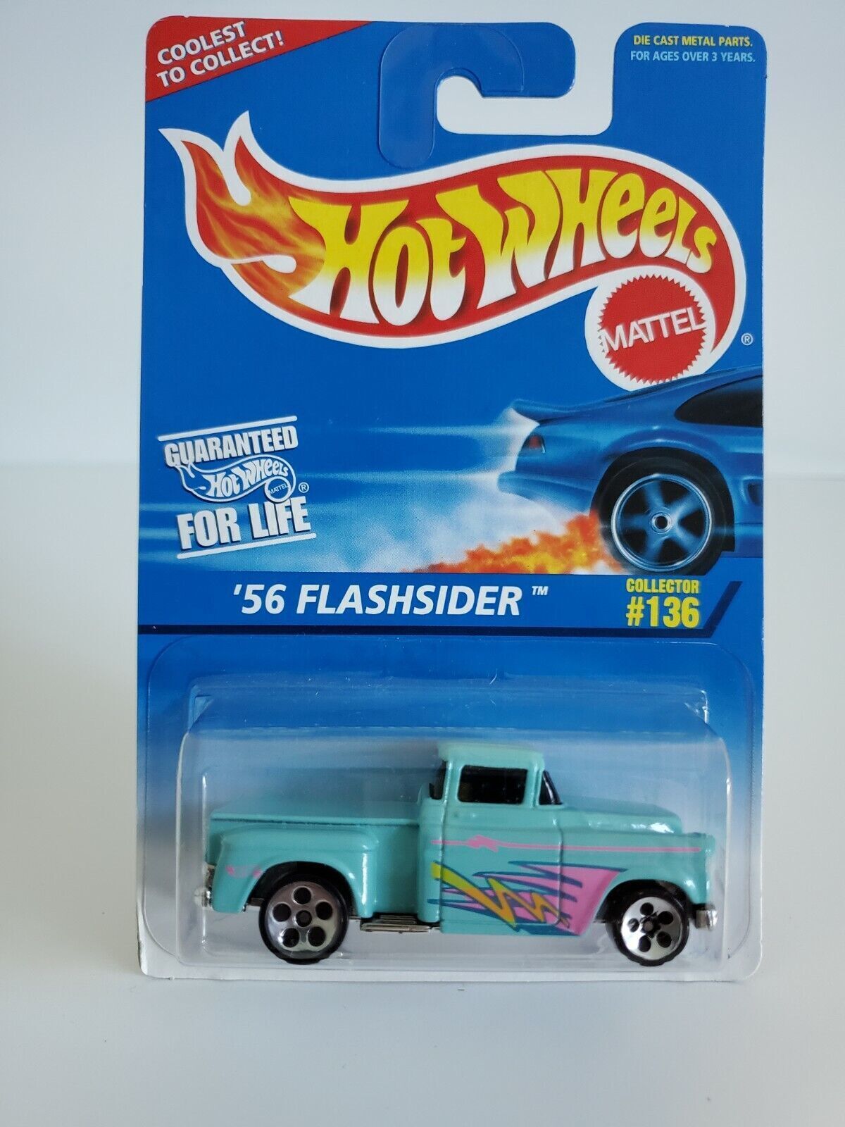 1996 Hot Wheels '56 Flashsider Pickup #136  - 5dot Wheels