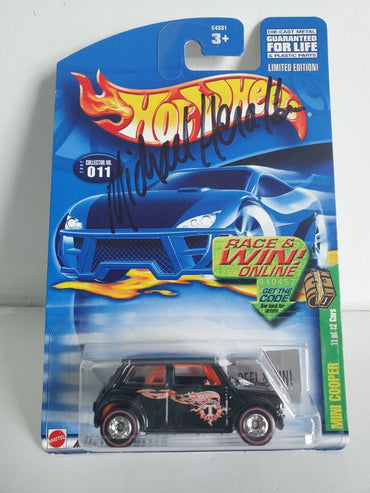 2002 Hot Wheels Super TH Mini Cooper Collector #11 - Autographed Michael Heralda