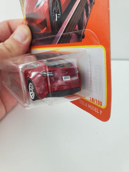 2022 Matchbox Tesla Model Y 18/100 Red