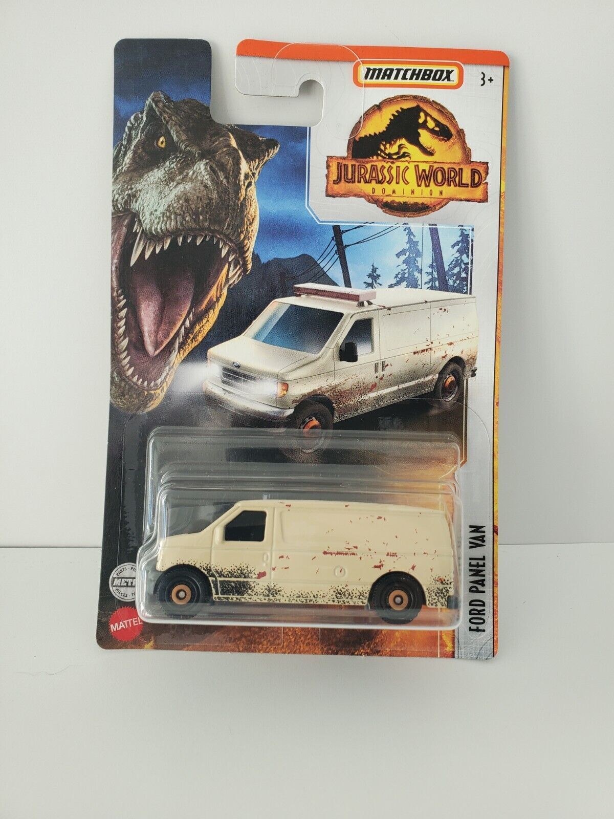 2022 Matchbox Jurassic World Dominion Ford Econoline Panel Van