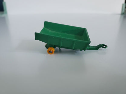 Matchbox Lesney Farm Dump Trailer #51 - Green - Near mint! Just needs rubber!