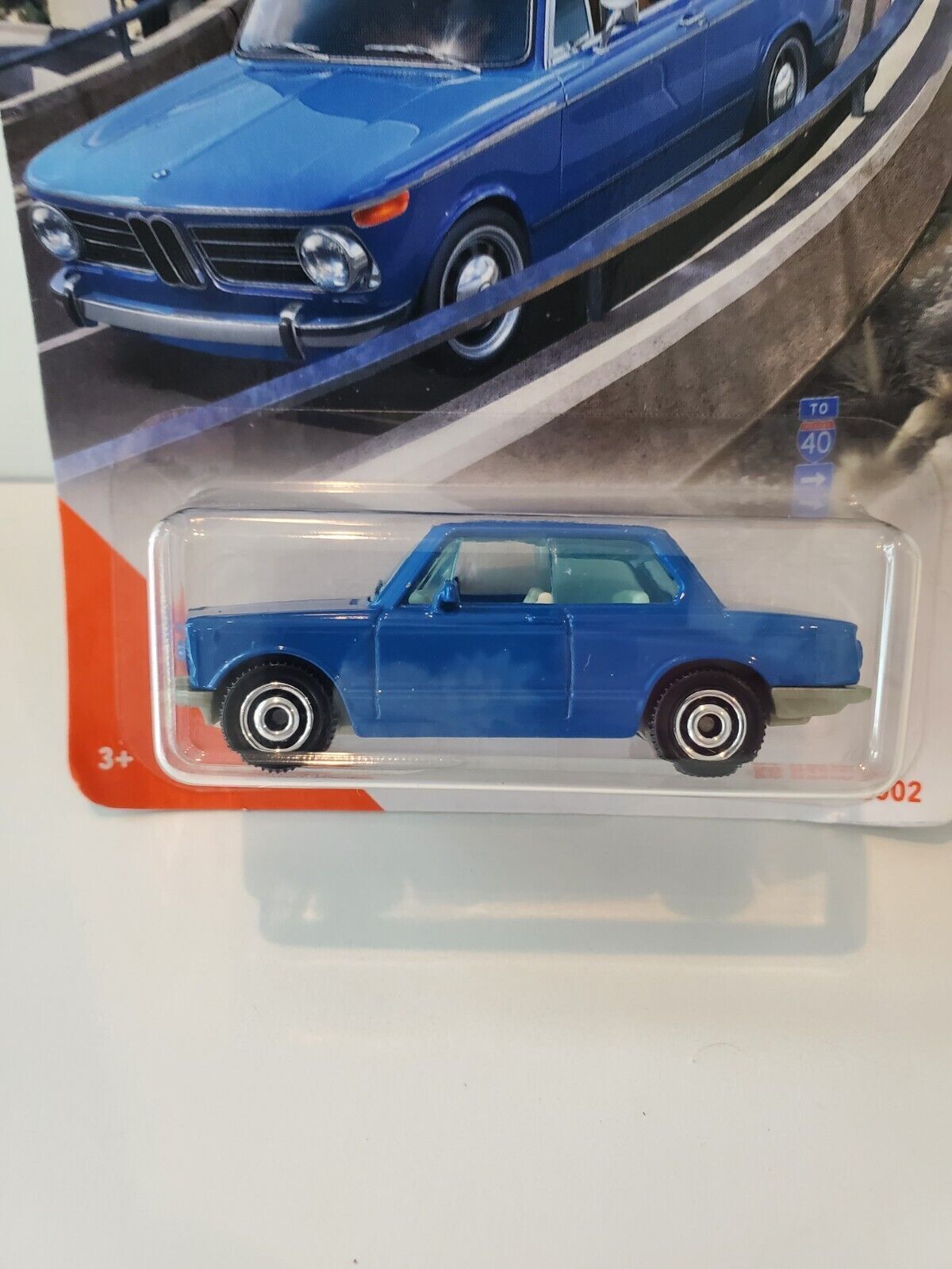 2020 Matchbox Blue 1969 BMW 2002