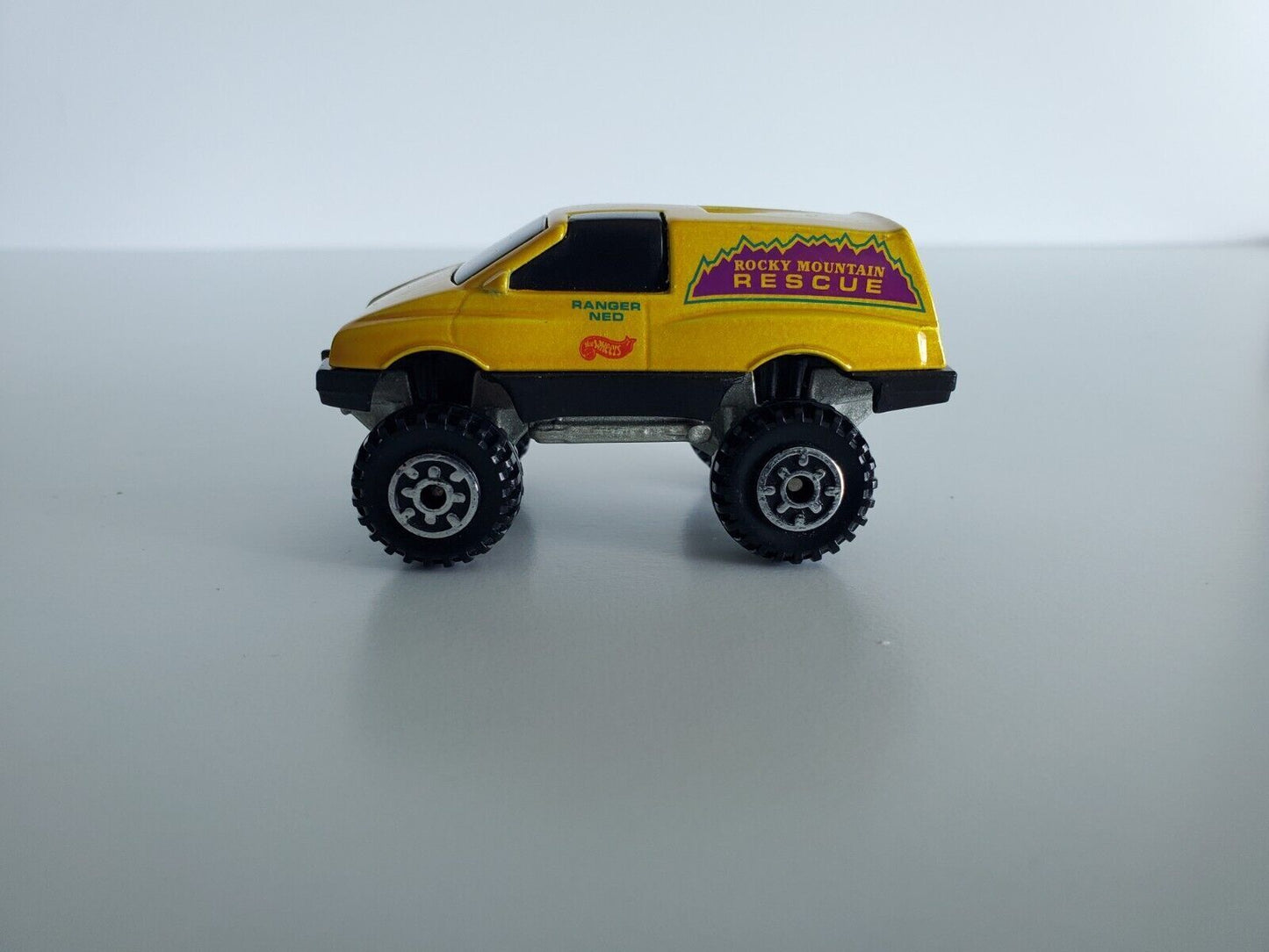 Hot Wheels Tall Ryder - Yellow - Rocky Mountain Rescue