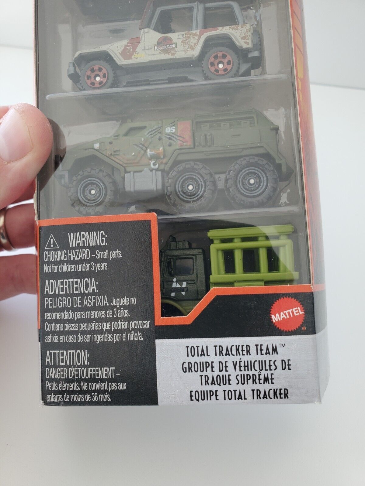 2020 Matchbox Jurassic World Total Tracker Team 5-Pack Unimog U1300 | Jeep | MIB