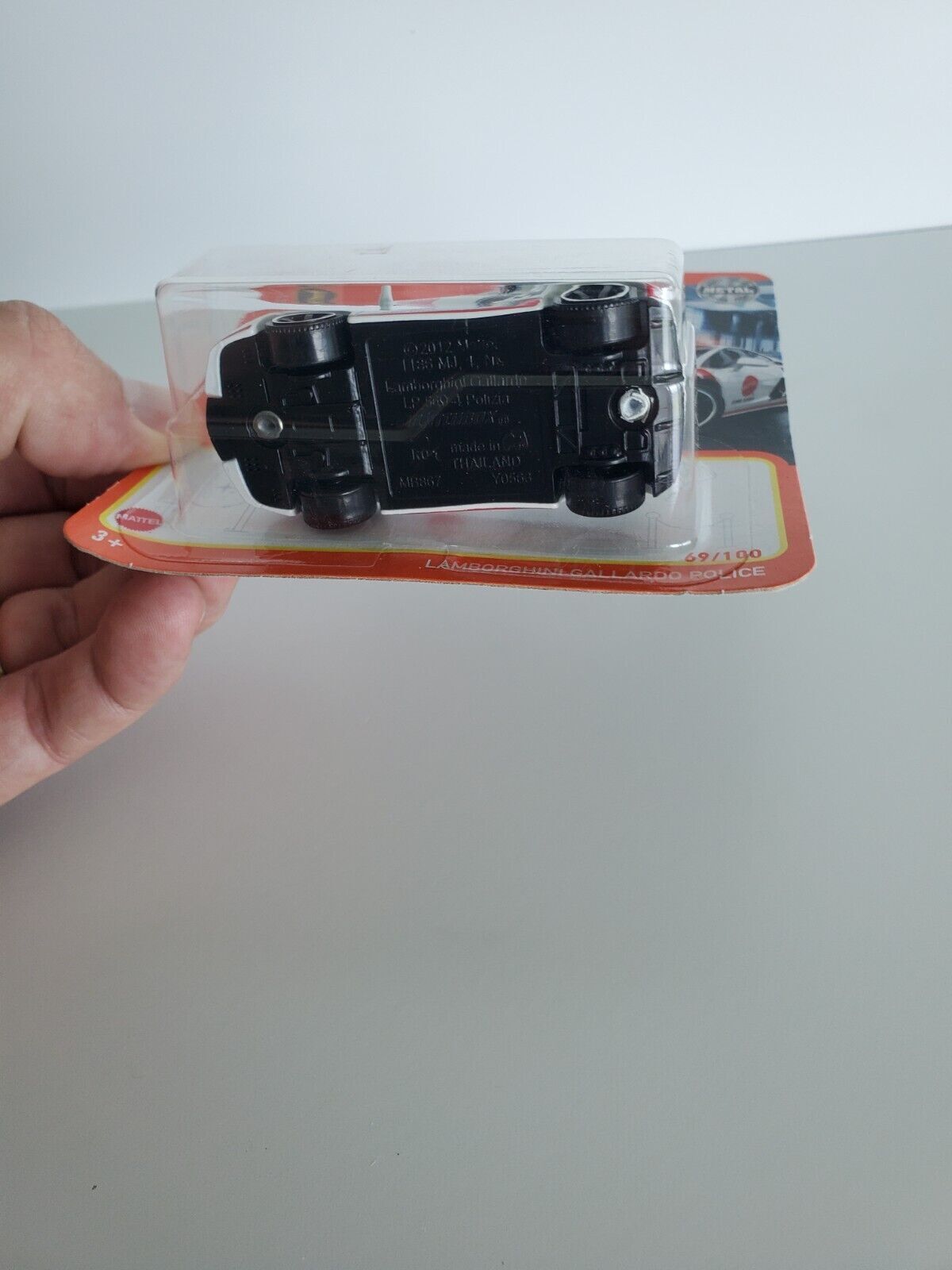 2022 Matchbox Lamborghini Gallardo Police Car - Short Card