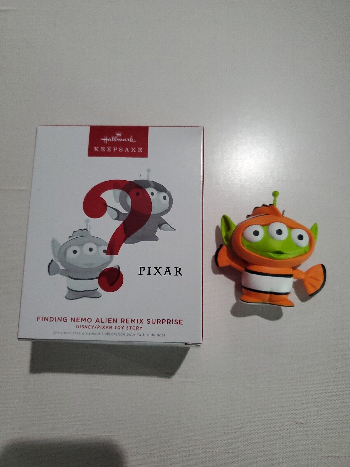 2022 Hallmark Keepsake Finding Nemo Toy Story Alien Remix Orange Repaint