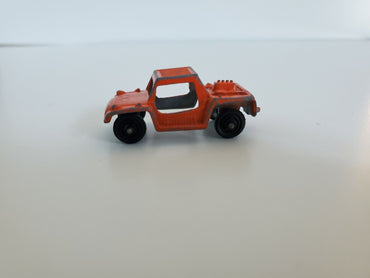 Tootsie Toy "Orange Baja Runabout" Made USA  2" Long