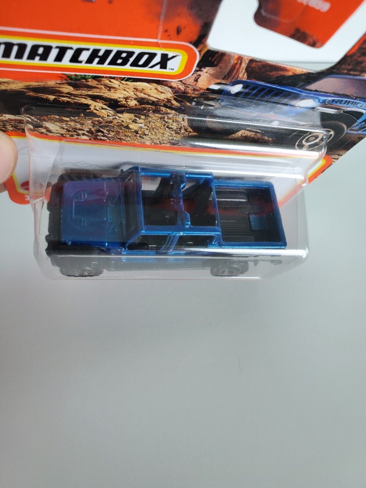 2020 Matchbox Jeep Gladiator - Blue - Short Card