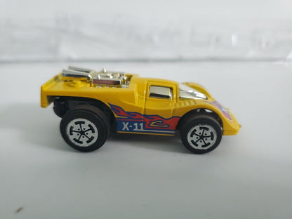 1985 Hot Wheels X11 Racer - Push and Go Motorized Racer