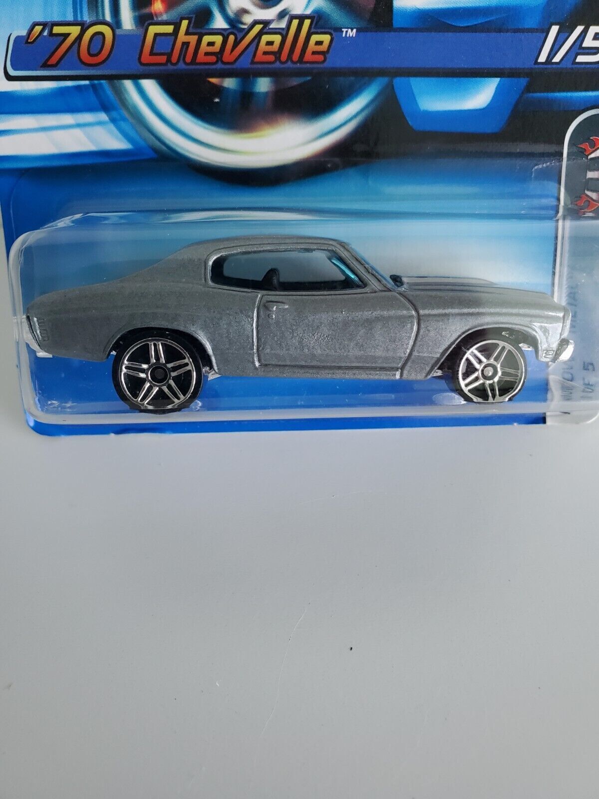 2006 Hot Wheels '70 CHEVELLE - Silver w/ PR5 Wheels - KMart exclusive Color