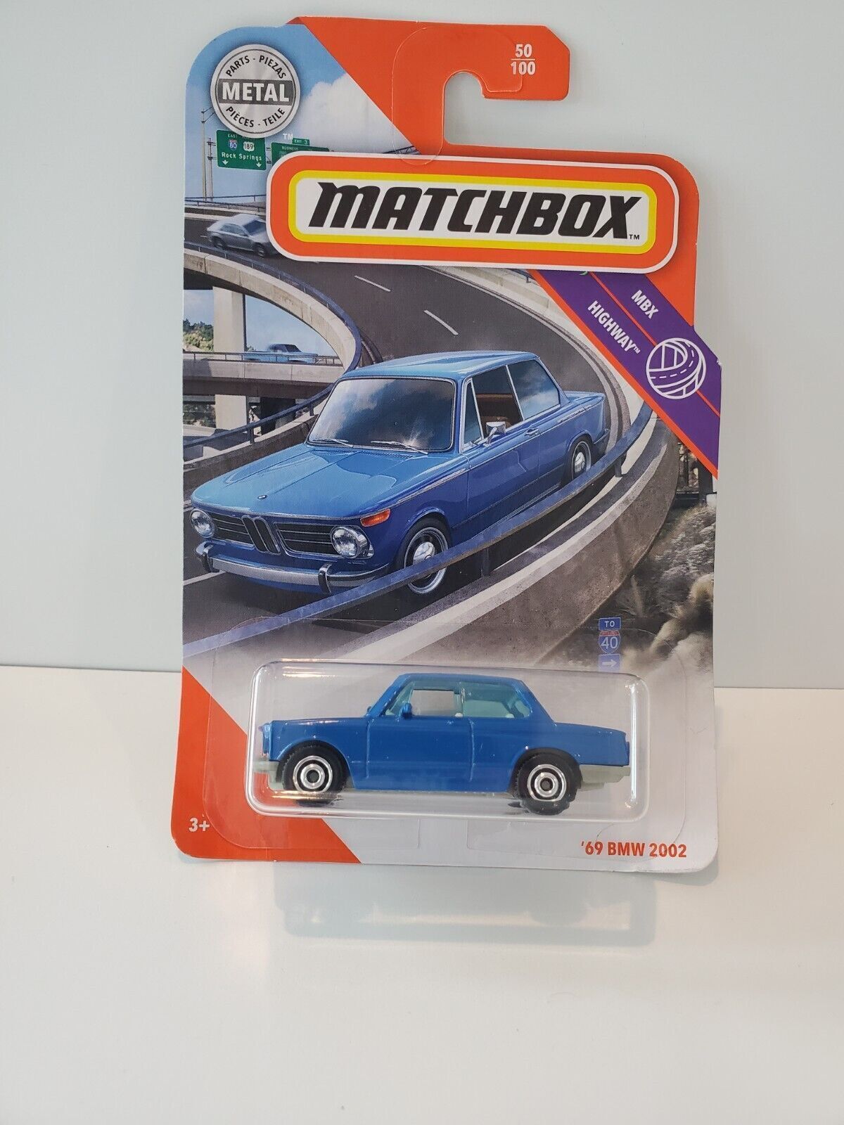 2020 Matchbox Blue 1969 BMW 2002