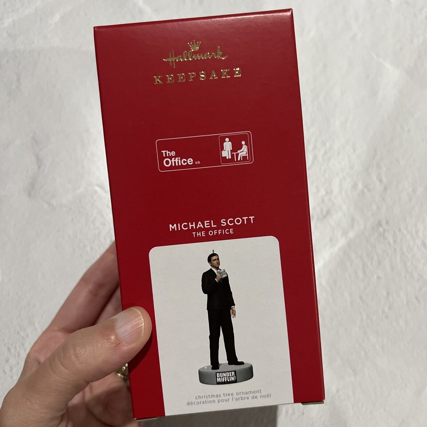 2021 Hallmark Keepsake Ornament Michael Scott The Office