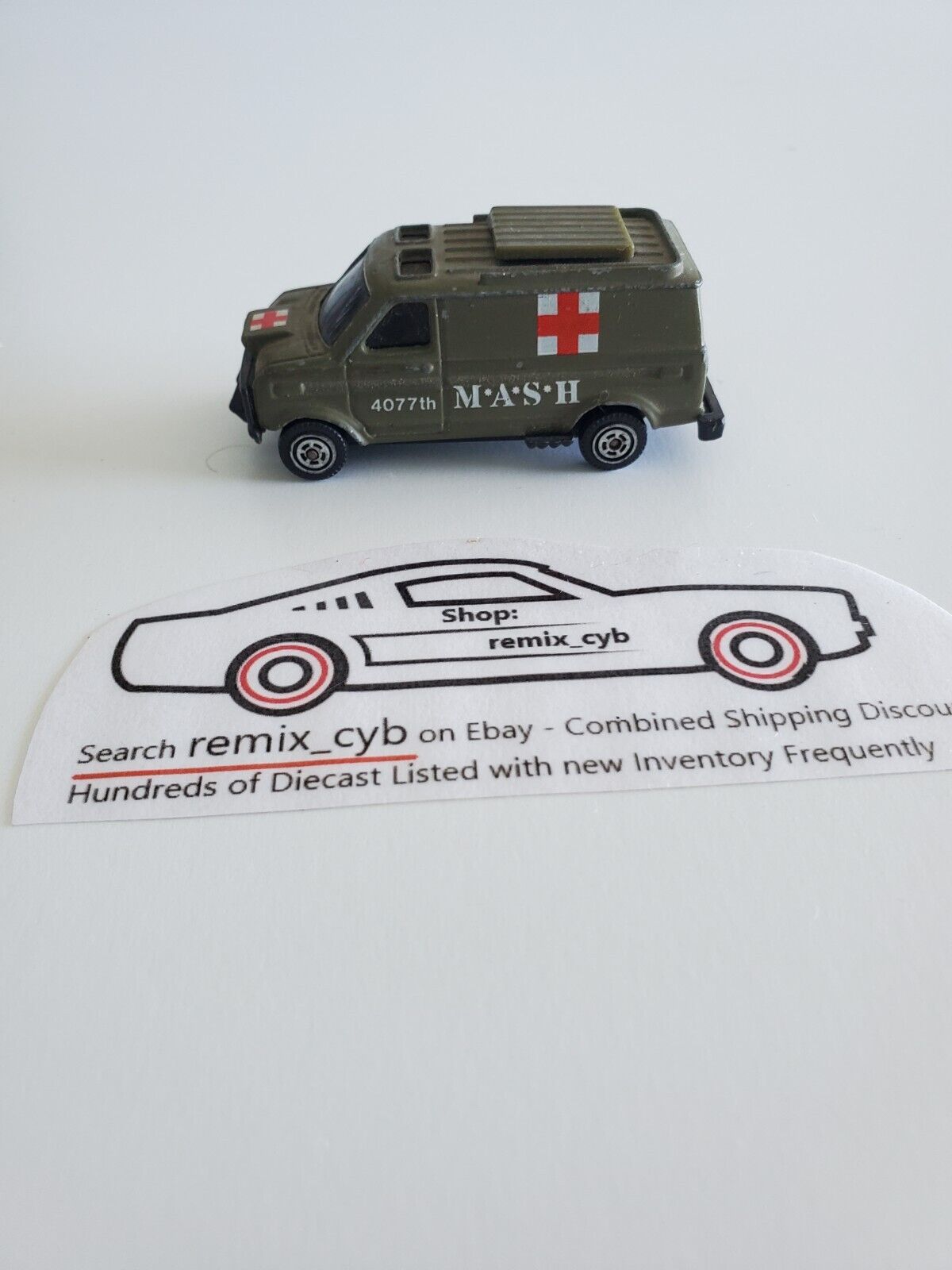 1981 Kidco Tough Wheels  M.A.S.H. TV Army Medic Van - Macao 