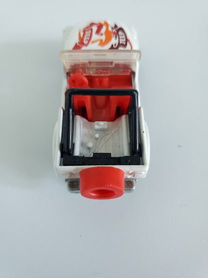 1981 Hot Wheels Jeep CJ-7 - White with Red Interior - Excellent!