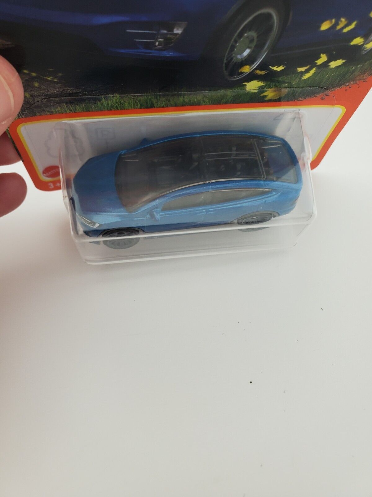 2022 Matchbox Tesla Model X 53/100 Blue