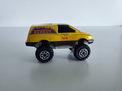 Hot Wheels Tall Ryder - Yellow - Rocky Mountain Rescue