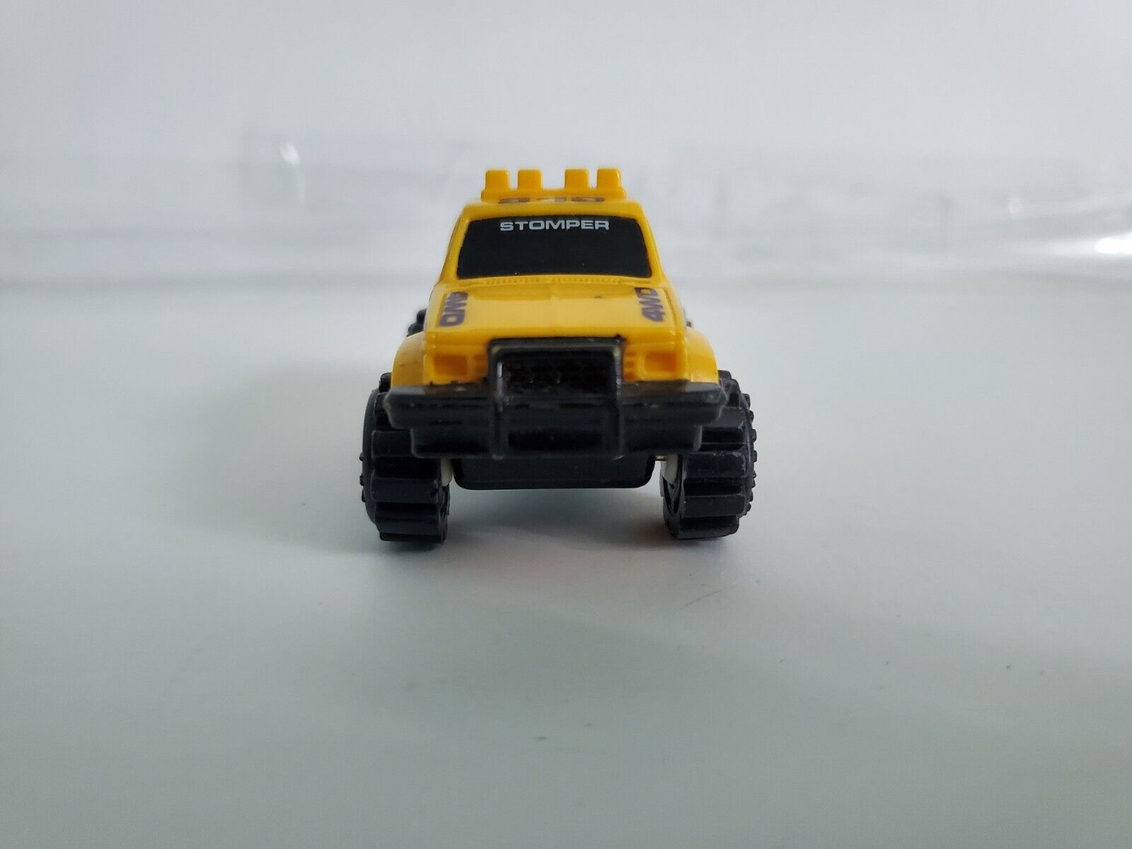 Schaper Stomper 4x4 Toy Truck Chevrolet S-10 Yellow made in Hong Kong 