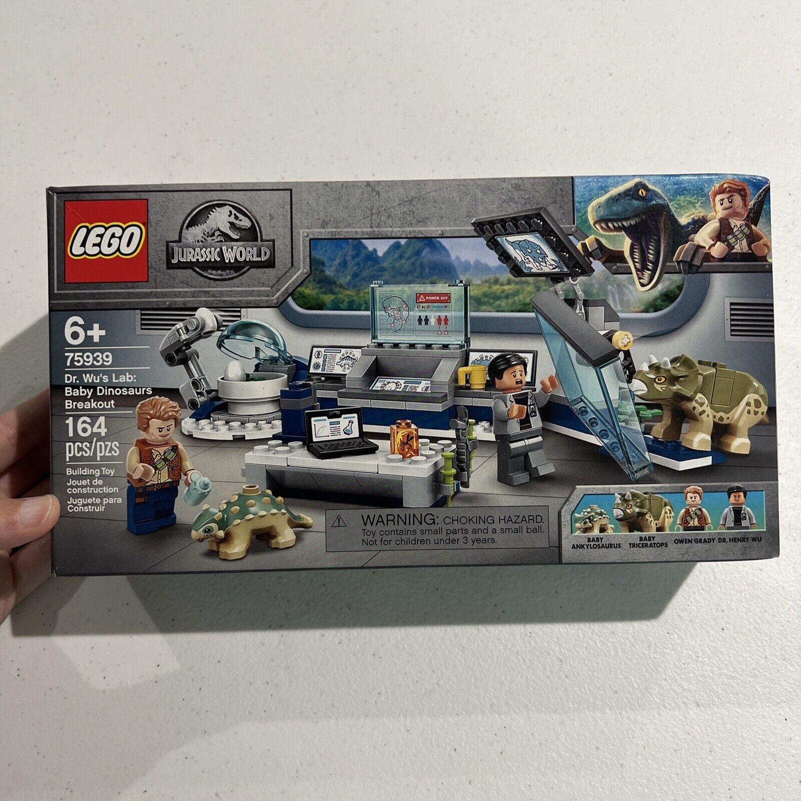 LEGO Jurassic World 75939 Dr Wu's Lab: Baby Dinosaurs Breakout