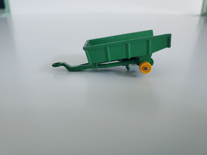 Matchbox Lesney Farm Dump Trailer #51 - Green - Near mint! Just needs rubber!