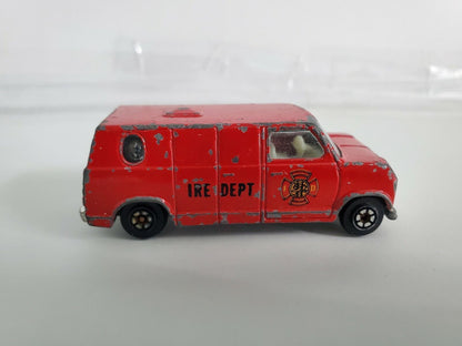 1981 Yatming Bedford Universal Studios Fire Department Van #1501