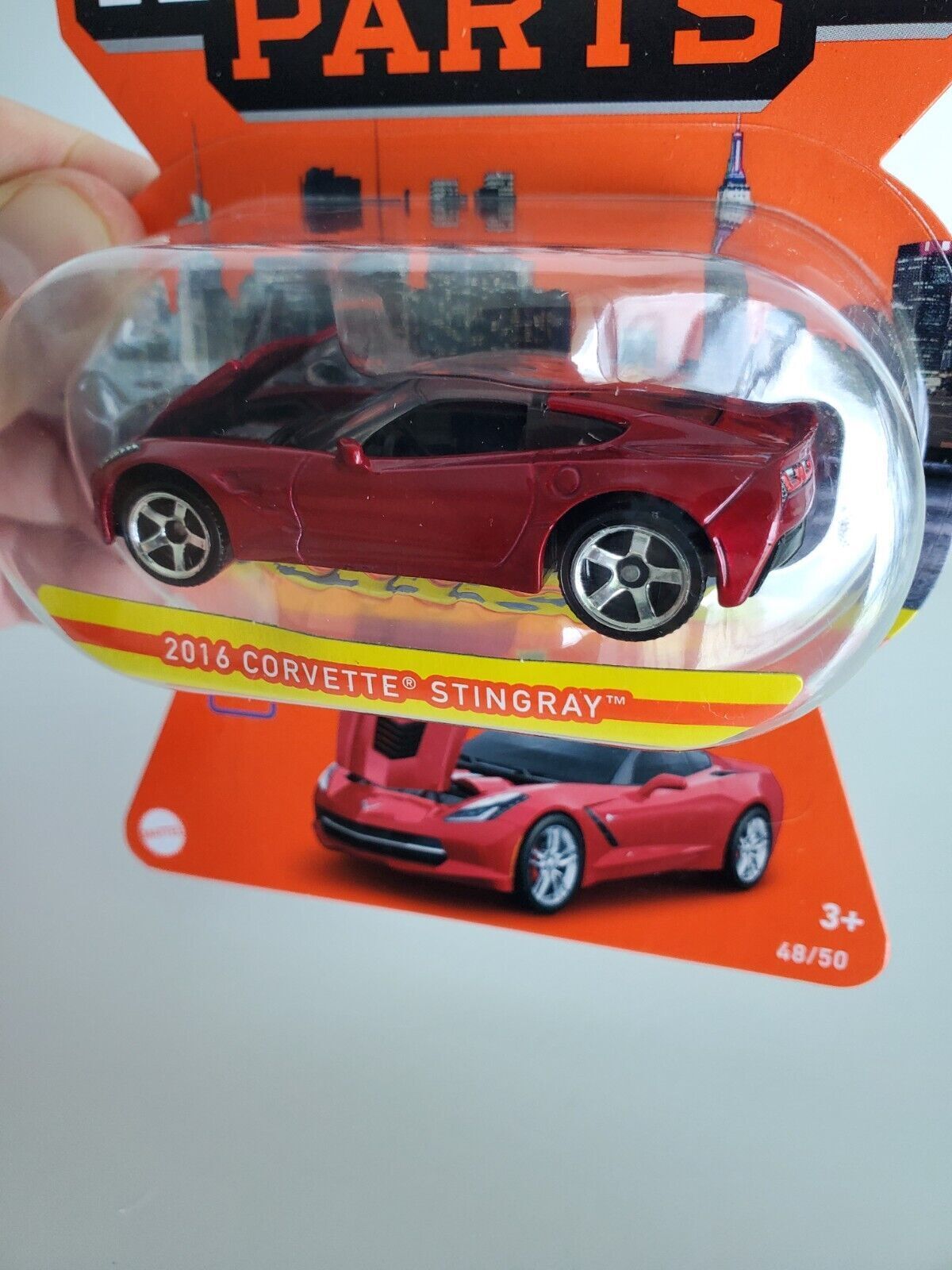 2022 Moving Parts Matchbox -  Red 2016 Corvette Stingray