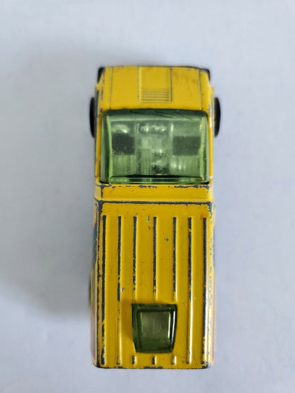 1978 Hot Wheels  Inside Story Van Yellow - Hong Kong