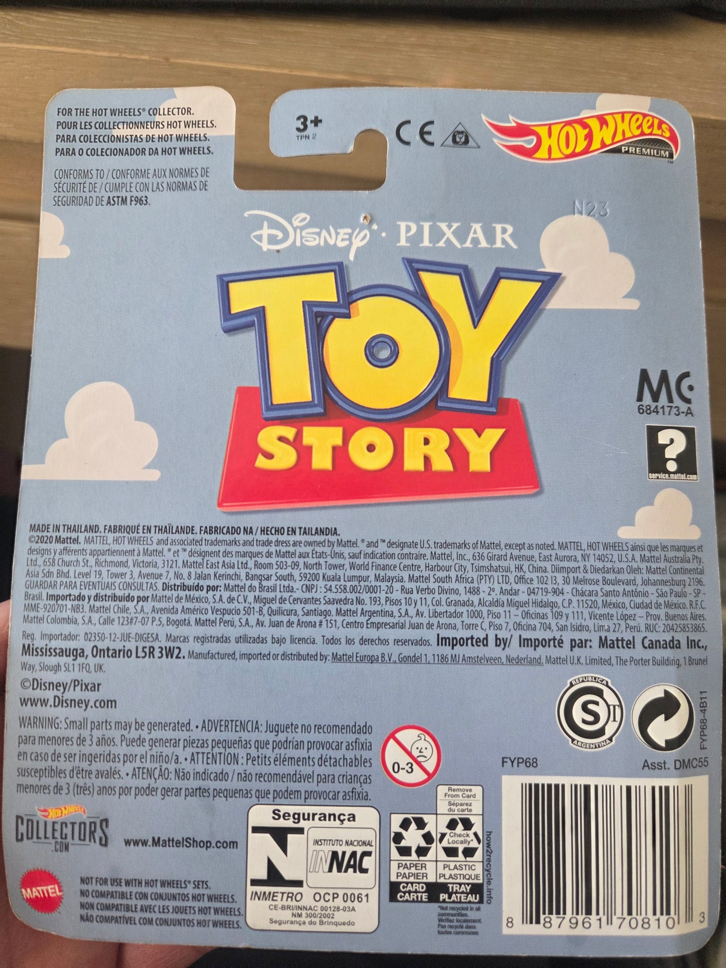 2020 Hot Wheels Premium Toy Story RC Car